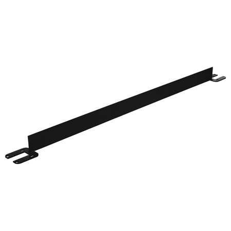 Vestil TOEBOARD FOR PIPE SAFETY RAILING 60 INCHES BLACK VDKR-5-TB-BK